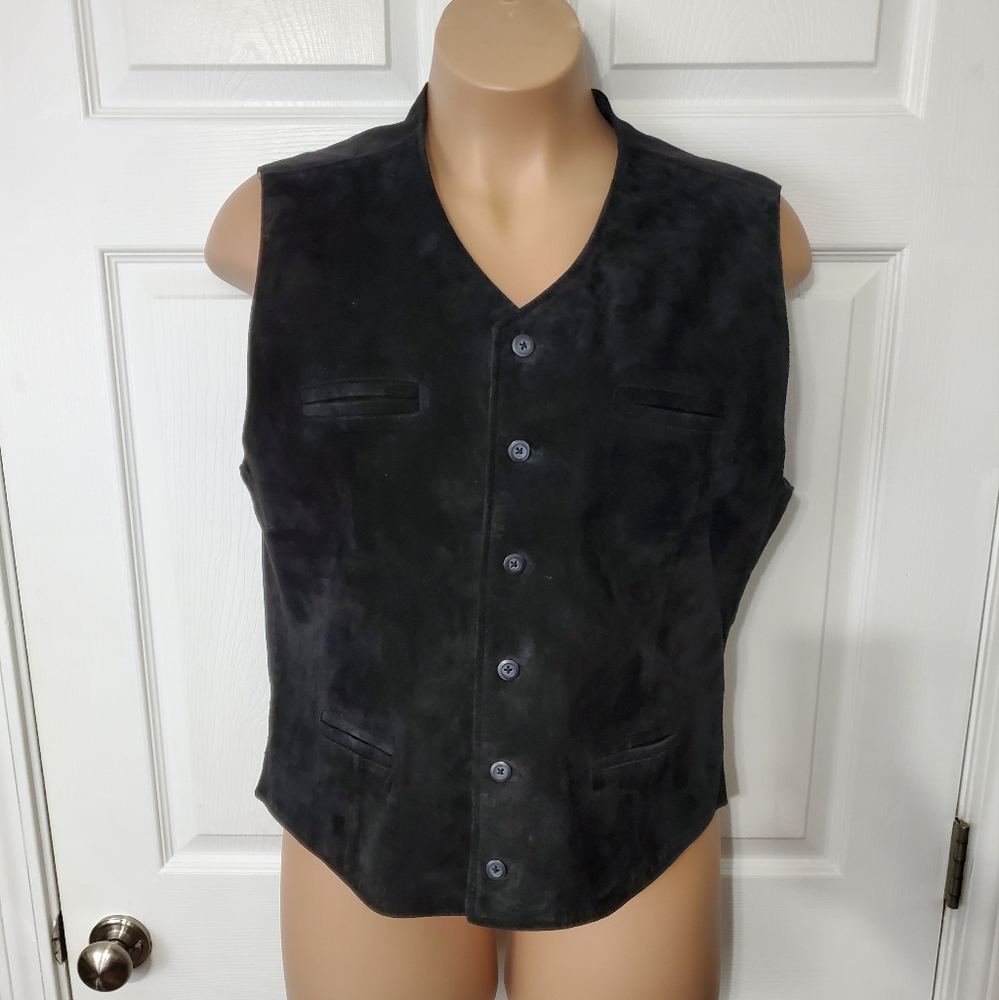 Men's Consensus Sportswear Suede Vest